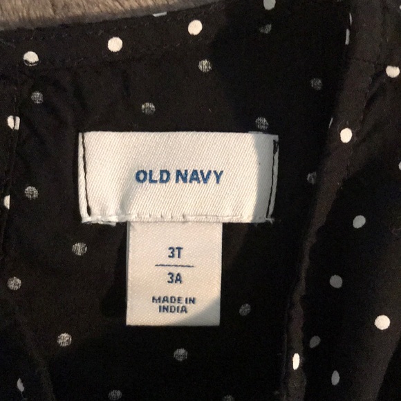 Old Navy 3T black dress - Picture 4 of 5
